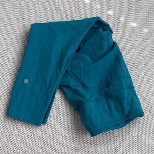 Lululemon Capri Leggings Teal Size 8